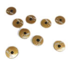 Flexible FPC electronic label diameter 8MM jewelry anti-counterfeiting label packaging chip optional NFC anti-metal label