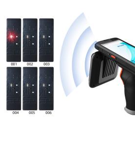rfid luminous electronic tag ultra high frequency UHF passive LED light prompts positioning and finding objects anti-metal anti-tampering