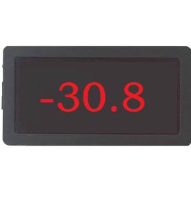 4-Digit LED Digital Tube Display with RS485 MODBUS RTU for PLC & Data Monitoring