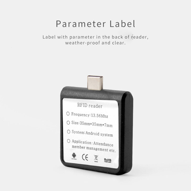 Frequency 13.56mhz Android Phone Microchip RFID Reader 6 Frequency 13.56mhz Android Phone Microchip RFID Reader 6