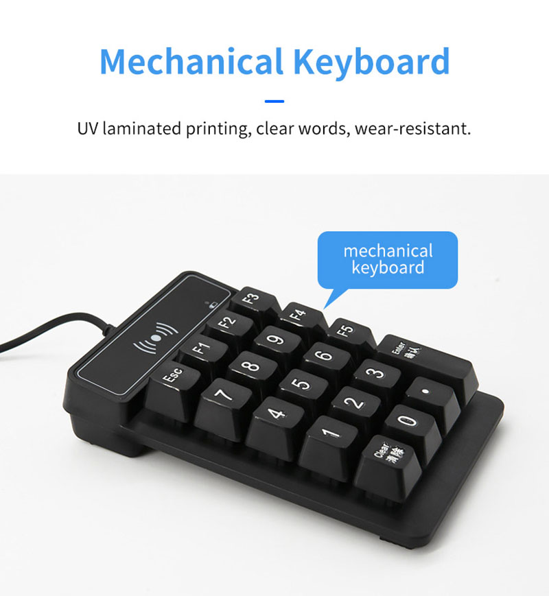 Protocol ISO 14443A Working Frequency 125Khz or 13.56mHz Chip Card Reader With Small Keyboard 4 Protocol ISO 14443A Working Frequency 125Khz or 13.56mHz Chip Card Reader With Small Keyboard 4