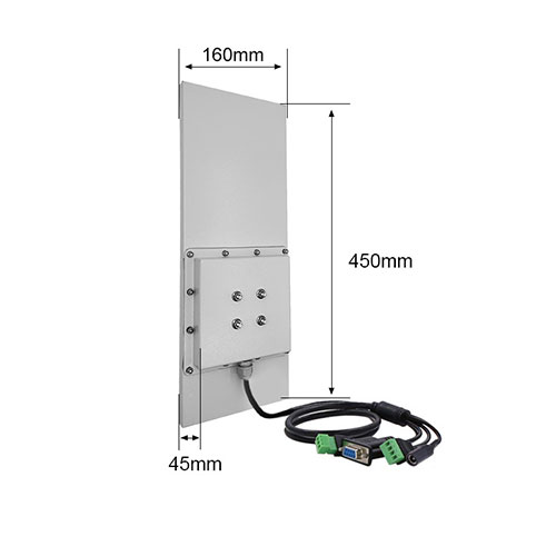 UHF RFID long-distance access control reader supports password trigger WG26 relay trigger access control switch 2 UHF RFID long-distance access control reader supports password trigger WG26 relay trigger access control switch 2