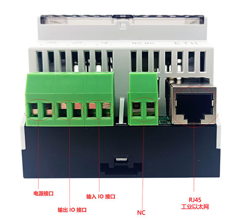 Modbus TCP four-channel high-frequency industrial RFID reader precision tool automatic production line card reader 6 Modbus TCP four-channel high-frequency industrial RFID reader precision tool automatic production line card reader 6