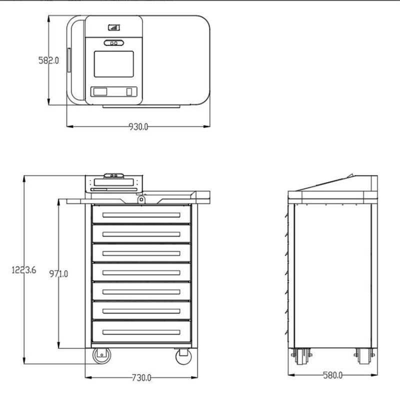 RFID Smart Tool Cart RFID Smart Tool Cart