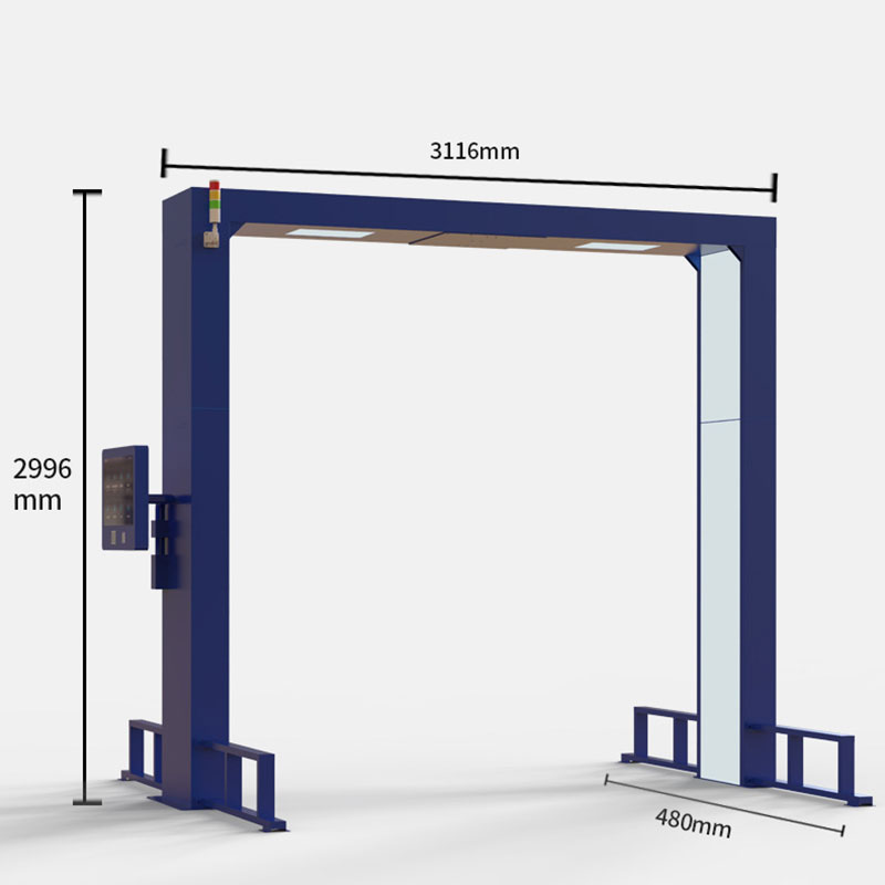 UHF RFID channel door gantry frame large warehouse asset inventory item entry and exit record management anti-theft machine 2 UHF RFID channel door gantry frame large warehouse asset inventory item entry and exit record management anti-theft machine 2