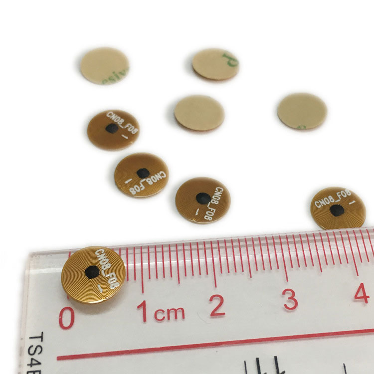 Flexible FPC electronic label diameter 8MM jewelry anti-counterfeiting label packaging chip optional NFC anti-metal label 2 Flexible FPC electronic label diameter 8MM jewelry anti-counterfeiting label packaging chip optional NFC anti-metal label 2