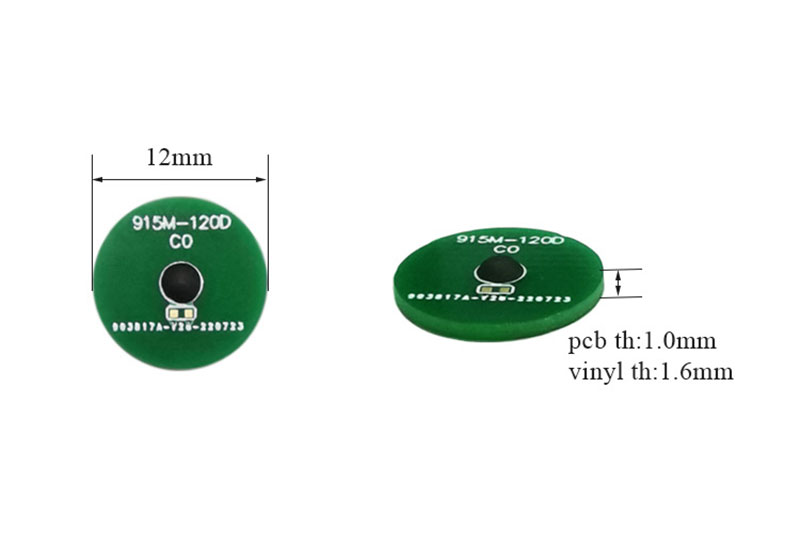 12mm high temperature resistant UHF tag PCB material RFID electronic tag protocol ISO/IEC18000-6 12mm high temperature resistant UHF tag PCB material RFID electronic tag protocol ISO/IEC18000-6
