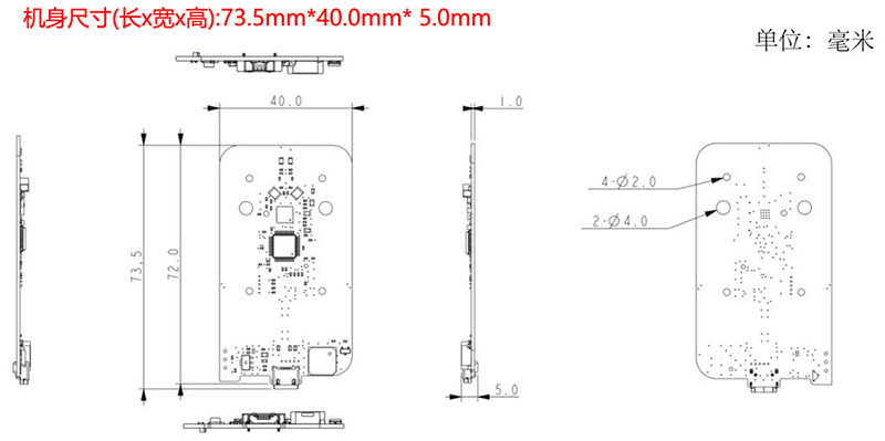 Embedded RFID read-write module IC card swipe module ISO14443A TYPEC driver-free charging pile Embedded RFID read-write module IC card swipe module ISO14443A TYPEC driver-free charging pile