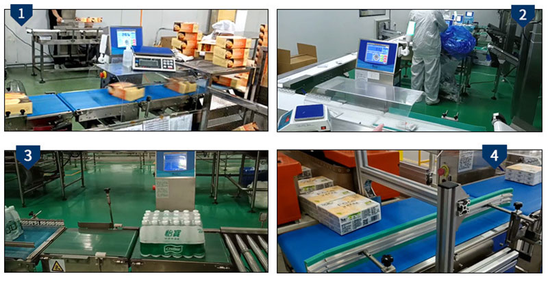 RFID assembly line automatic weighing machine rice flour liquor granules RFID precision weighing machine food books and periodicals RFID belt combination scale 6 RFID assembly line automatic weighing machine rice flour liquor granules RFID precision weighing machine food books and periodicals RFID belt combination scale 6