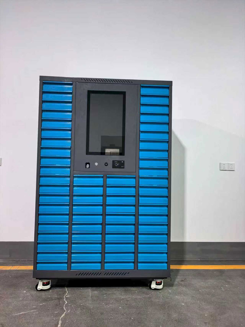 RFID smart material cabinet, RFID tool borrowing and returning cabinet, workshop card swiping, facial recognition, measuring tools, cutting tools, and spare parts management cabinet 4