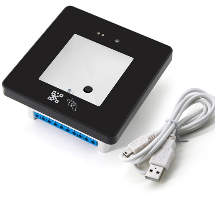 86-Box Embedded Access Control Reader | RFID & QR Code Scanner | Wiegand USB RS232/485 86-Box Embedded Access Control Reader | RFID & QR Code Scanner | Wiegand USB RS232/485