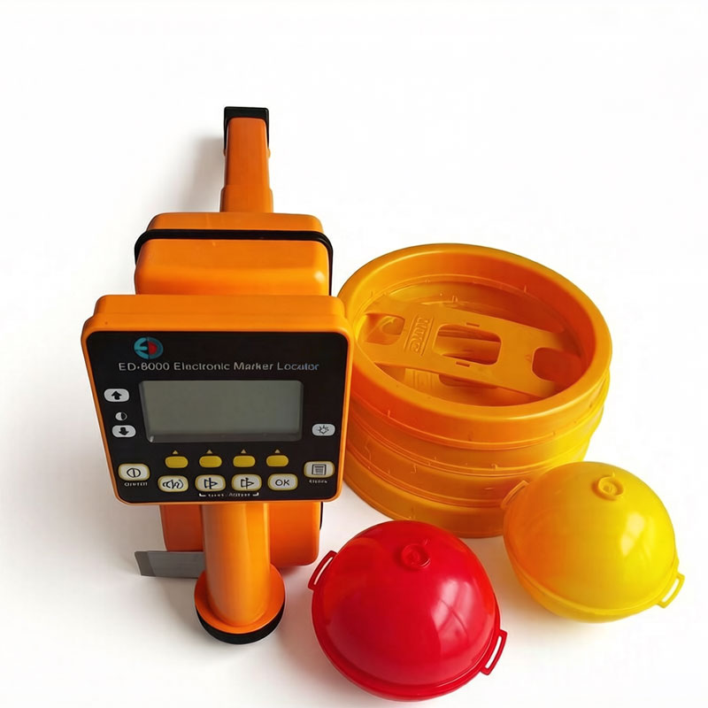 Industrial Grade Spherical RFID Marker ED1500 | IP68 HDPE Buried Tag 2
