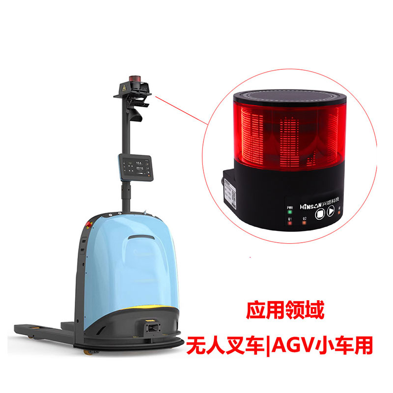 360° TOF Laser LiDAR Sensor for Forklift Collision Avoidance | 50m Range, 0.018° Resolution
