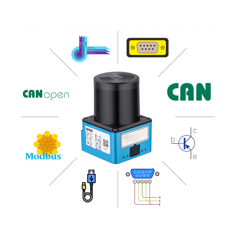 270° TOF Laser Scanner for AGV | Collision Avoidance & Navigation Sensor 270° TOF Laser Scanner for AGV | Collision Avoidance & Navigation Sensor