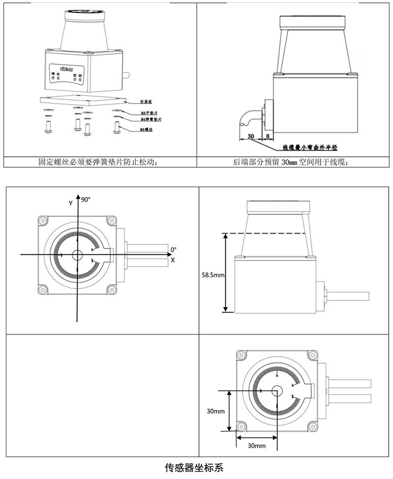 320° Scanning Laser Sensor for Robotic Safety & AGV Collision Avoidance 2 320° Scanning Laser Sensor for Robotic Safety & AGV Collision Avoidance 2